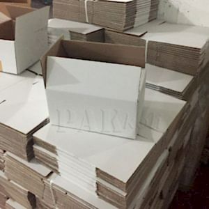 ankara beyaz çift oluklu kutu, doppel koli