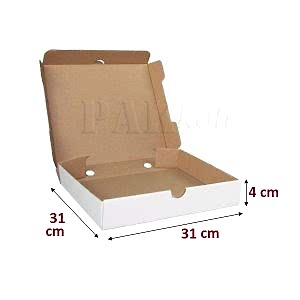 31 cm'lik beyaz pizza kutusu, ankara hazır pizza kutusu